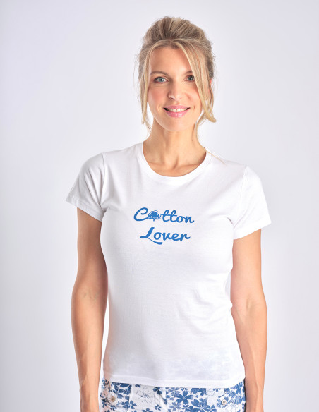 Tee-shirt "cotton lover"